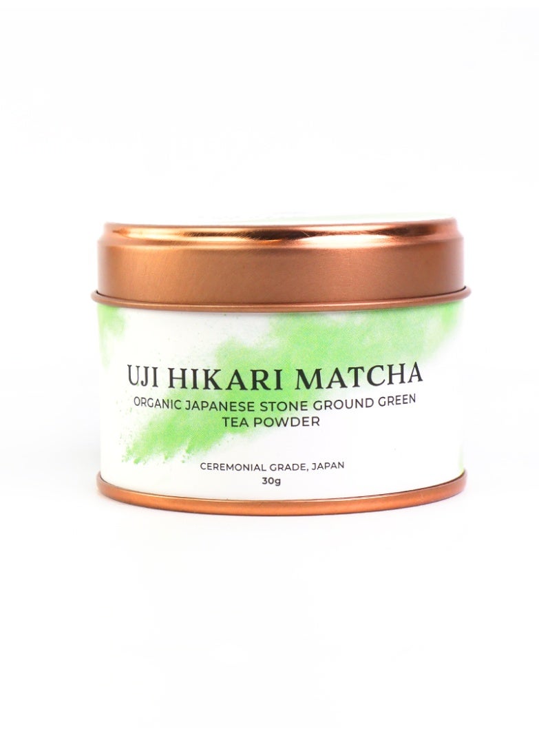 Tealand Single Organic Matcha Green Tea Powder 100% Authentic Japanese Origin Superior Uji Hikari Superfood 30g - Image 1